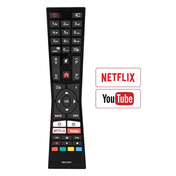 Vestel - JVC RM-C3331 Lcd Led Tv Kumanda ürün görseli 1