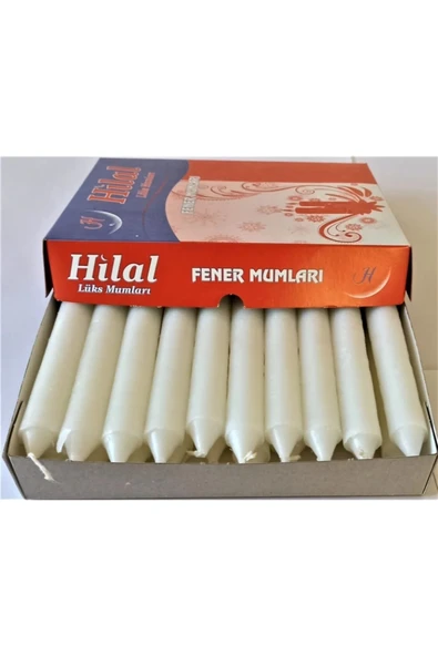 Online Kapında Ekonomik Beyaz Lux Battal Mum 20'li ürün görseli 1