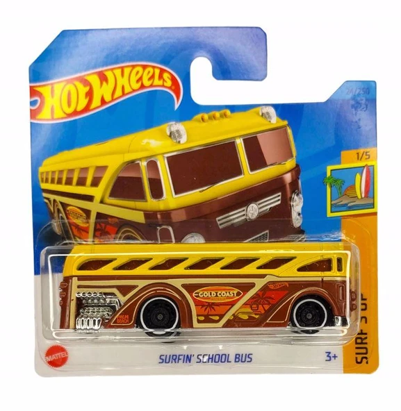 Hot Wheels Tekli Arabalar Surfin School Bus HKJ32 ürün görseli 1
