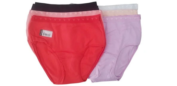 Tutku 0856 Kız Çocuk Mıss Gırl Bato-Slip-Külot - 12'li Kombin ürün görseli 1