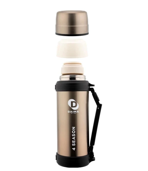 DAİMA 4 SEASONS TERMOS BRONZ 1800 ML - Resim 2