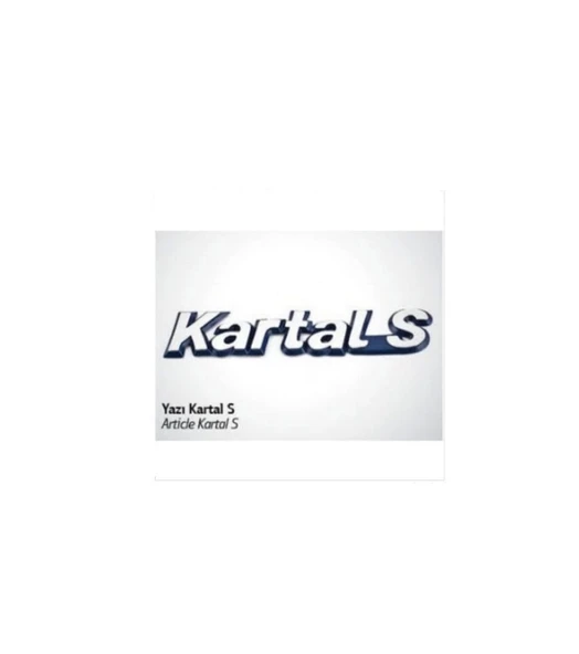 Kartal S Bagaj Yazısı ürün görseli 1