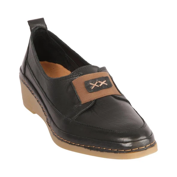 MAMMAMİA D25YA-325 DOLGU TABAN KADIN DERİ AYAKKABI ürün görseli 1