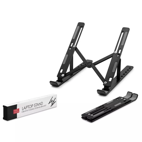 Hadron Hdx8011 Notebook Standı Ayarlanabilir Pvc 11-15.6" Siyah ürün görseli 1