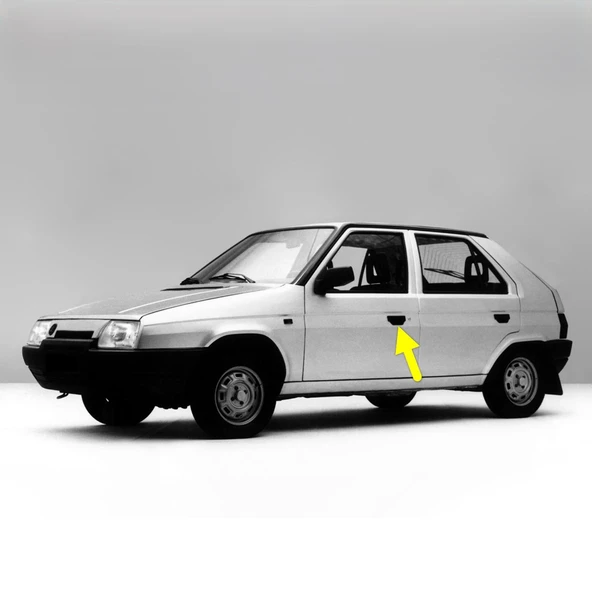 Skoda Favorit 1988-1995 Sol Ön Kapı Dış Açma Kolu 115988104 ürün görseli 1