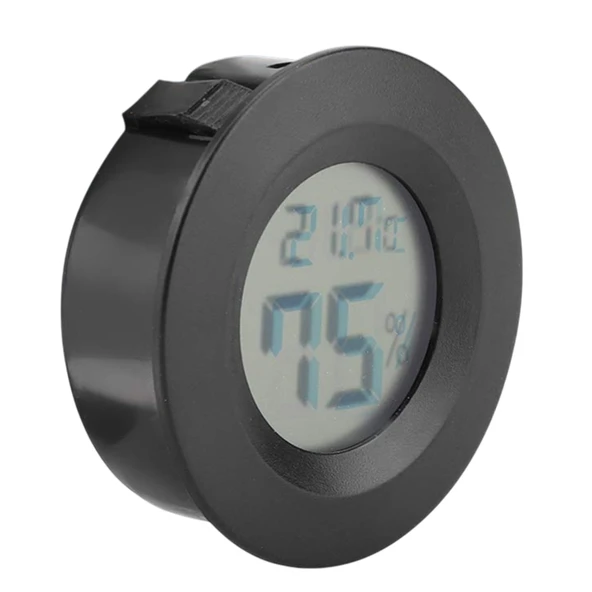 Powermaster PM-24303 Yuvarlak Dijital Mini Nem Ölçer Termometre - Higrometre ürün görseli 1