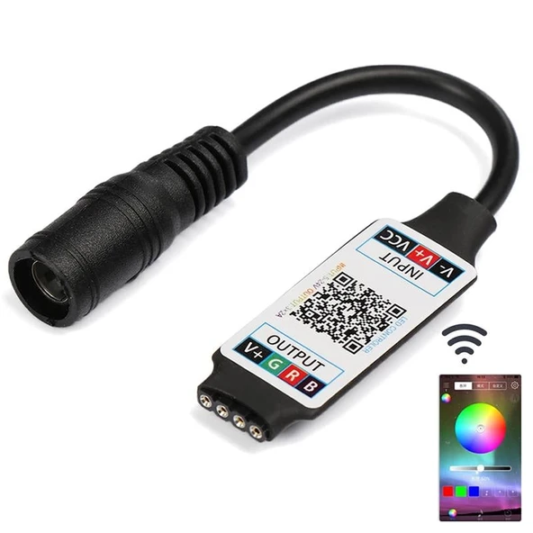 Powermaster DC 5 Volt - 24 Volt - 6 Amper RGB Led Kontrol Cihazı ürün görseli 1
