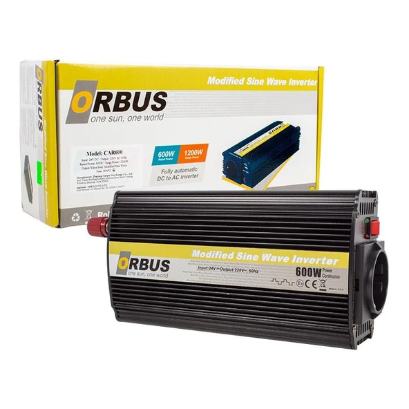 Orbus 600W 24V Modified Sinus İnvertör - Resim 3