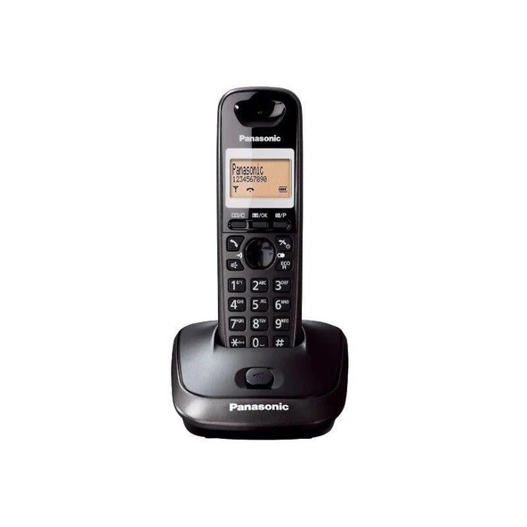 Panasonic KX-TG2511 Siyah Dect Telsiz Telefon ürün görseli 1