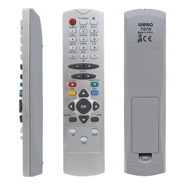 Vestel Seg 5000 FTA Uydu Alıcı Kumandası ürün görseli 1
