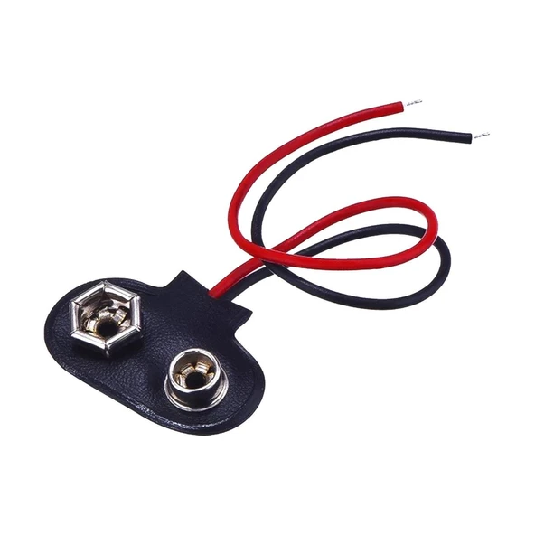 Powermaster IC-232 9 Volt Pil Başlığı 10 Cm Kablolu ürün görseli 1