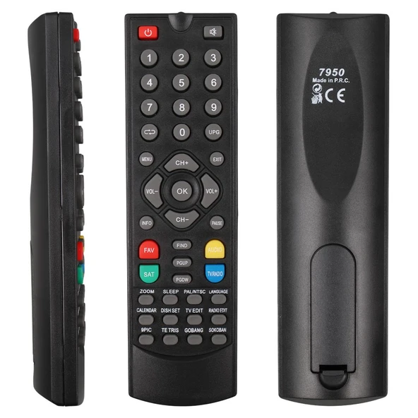 Skytech ST-5200-5230-7200-13000 FTA SD Uydu Alıcı Kumandası ürün görseli 1