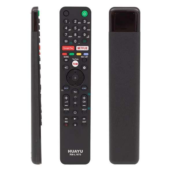 HUAYU KL SONY RM-L1675 NETFLIX-YOUTUBE-GOOGLE PLAY TUŞLU BLİSTERLİ LCD LED TV KUMANDA ürün görseli 1