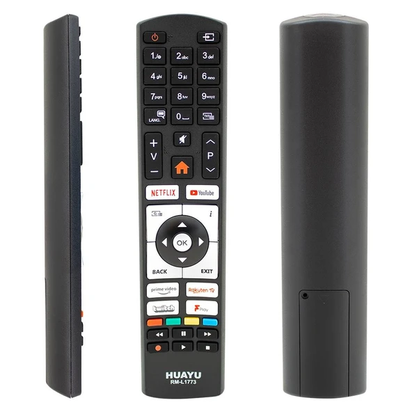 Huayu RM-L1773 Netflix-Youtube-Prime Vide Tuşlu Vestel Lcd Led Tv Kumandası ürün görseli 1