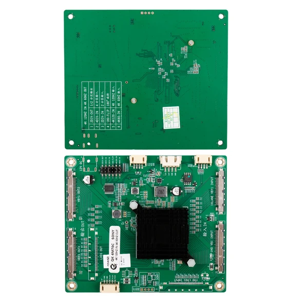 LCD PANEL FLEXİ REPAİR KART 120 HZ IN 60 HZ OUT QK6M70C ürün görseli 1