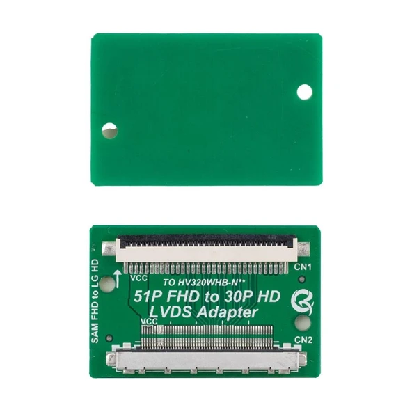 Lcd Panel Flexi Repair Kart 51P Fhd To 30P Hd Lvds To Fpc Sam Fhd To Lg Hd QK0807B ürün görseli 1
