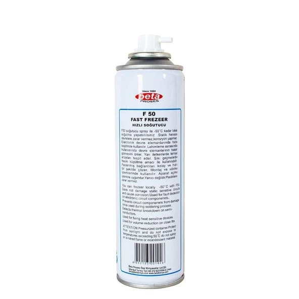 Beta 200 Ml Soğutucu Sprey - Resim 2