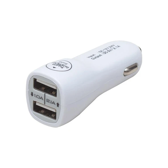 Powerway X-777 Çift Usb'li 2.1 Amper Çakmaklık Araç Şarj Cihazı ürün görseli 1
