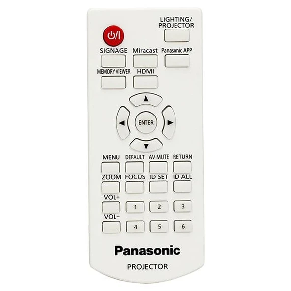 Panasonic Projeksiyon Kumandası ürün görseli 1