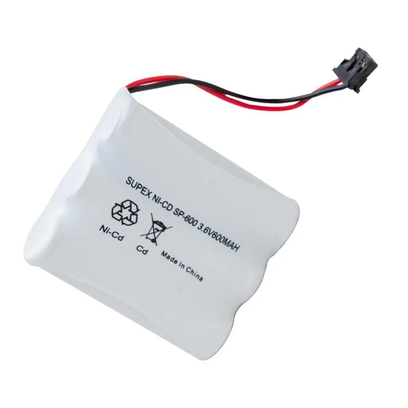 Supex SP-600 3'Lü Kalem Açık 3.6V 600 MA Pil ürün görseli 1