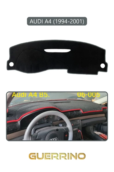Guerrino  AUDI А4 (1994-2001)TORPİDO KORUMA HALISI GRİ KENAR ürün görseli 1