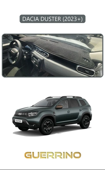Guerrino  DACIA DUSTER 2023+TORPİDO KORUMA HALISI GRİ KENAR ürün görseli 1