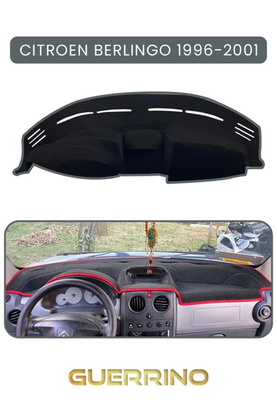 Guerrino  CITROEN BERLİNGO 1996-2006TORPİDO KORUMA HALISI GRİ KENAR ürün görseli 1