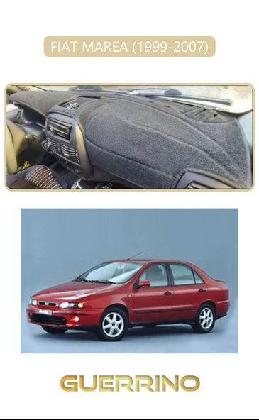 Guerrino  FIAT MAREA 1999-2007TORPİDO KORUMA HALISI BEJ KENAR ürün görseli 1
