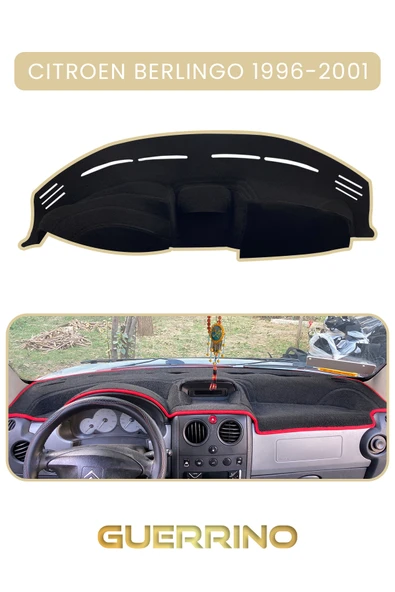 Guerrino  CITROEN BERLİNGO 1996-2006TORPİDO KORUMA HALISI BEJ KENAR ürün görseli 1
