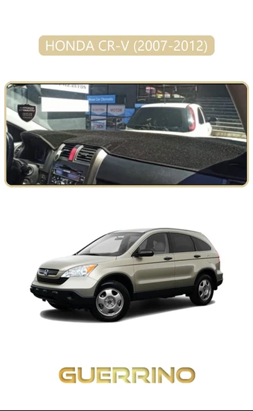 Guerrino  HONDA CR-V 2007-2012TORPİDO KORUMA HALISI BEJ KENAR ürün görseli 1