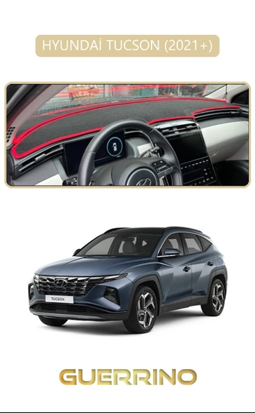 Guerrino  HYUNDAİ TUCSON 2021+TORPİDO KORUMA HALISI BEJ KENAR ürün görseli 1