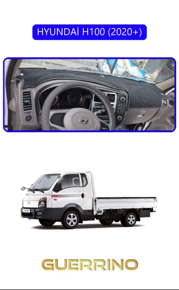 Guerrino  HYUNDAİ H100 2020+TORPİDO KORUMA HALISI MAVİ KENAR ürün görseli 1