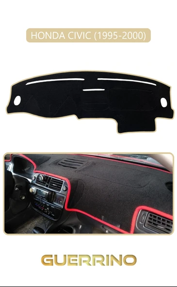 Guerrino  HONDA CIVIC 1995-2000TORPİDO KORUMA HALISI BEJ KENAR ürün görseli 1