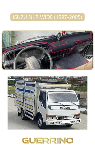 Guerrino  ISUZU NKR WIDE 1997 - 2005TORPİDO KORUMA HALISI BEJ KENAR ürün görseli 1