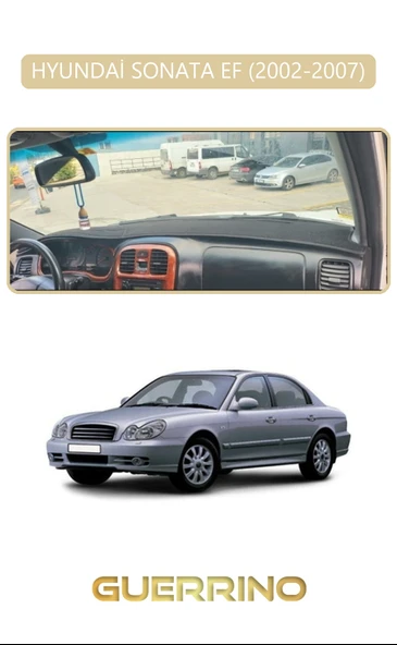 Guerrino  HYUNDAİ SONATA EF 2002-2007TORPİDO KORUMA HALISI BEJ KENAR ürün görseli 1