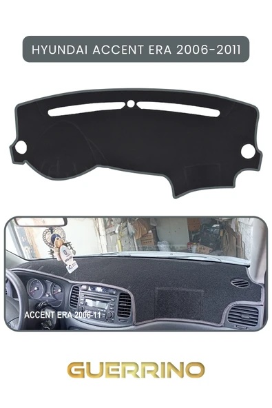 Guerrino  HYUNDAİ ACCENT ERA 2006-2011TORPİDO KORUMA HALISI GRİ KENAR ürün görseli 1