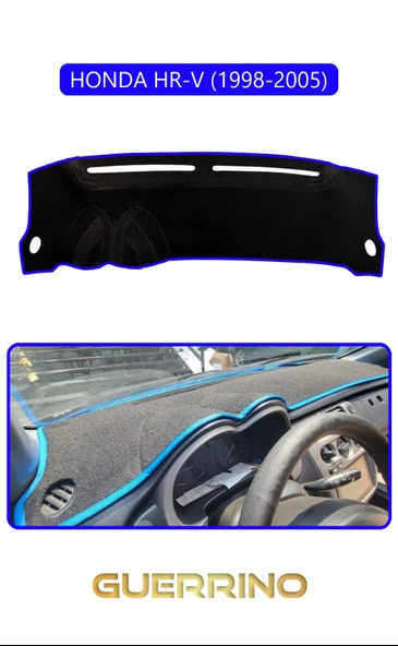 Guerrino  HONDA HR-V 1998-2005TORPİDO KORUMA HALISI MAVİ KENAR ürün görseli 1