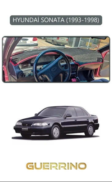 Guerrino  HYUNDAİ SONATA 1993-1998TORPİDO KORUMA HALISI GRİ KENAR ürün görseli 1