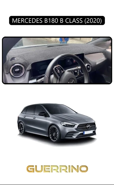 Guerrino  MERCEDES B180 B CLASS 2020TORPİDO KORUMA HALISI SİYAH KENAR ürün görseli 1