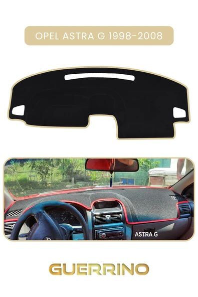 Guerrino  OPEL Astra G 1998-2008TORPİDO KORUMA HALISI BEJ KENAR ürün görseli 1