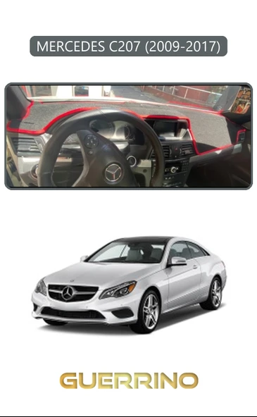 Guerrino  MERCEDES C207 2009-2017TORPİDO KORUMA HALISI GRİ KENAR ürün görseli 1