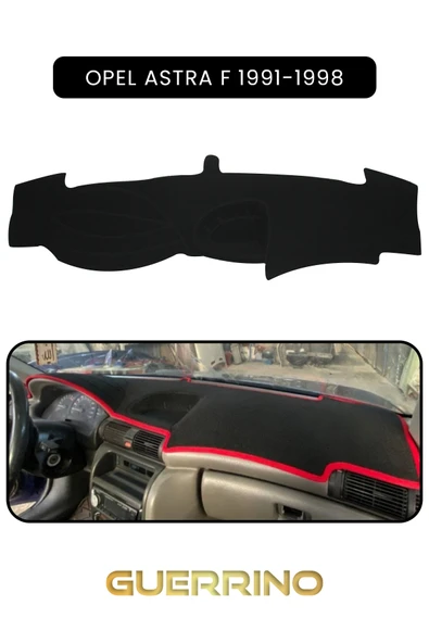 Guerrino  OPEL Astra F 1991-1998TORPİDO KORUMA HALISI SİYAH KENAR ürün görseli 1