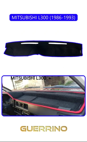 Guerrino  MITSUBISHI L300 1986-1993TORPİDO KORUMA HALISI MAVİ KENAR ürün görseli 1