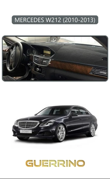 Guerrino  MERCEDES W212 2010-2013TORPİDO KORUMA HALISI GRİ KENAR ürün görseli 1