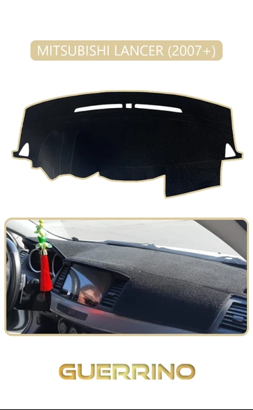 Guerrino  MITSUBISHI LANCER 2007+TORPİDO KORUMA HALISI BEJ KENAR ürün görseli 1