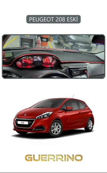 Guerrino  PEUGEOT 208 ESKİTORPİDO KORUMA HALISI GRİ KENAR ürün görseli 1