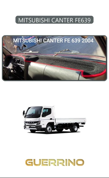 Guerrino  MITSUBISHI CANTER FE639TORPİDO KORUMA HALISI GRİ KENAR ürün görseli 1