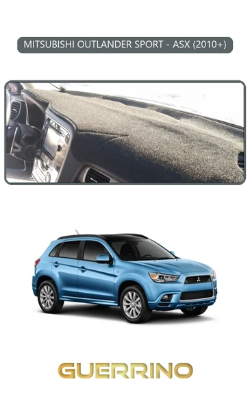 Guerrino  MITSUBISHI OUTLANDER SPORT/ASX 2010+TORPİDO KORUMA HALISI GRİ KENAR ürün görseli 1