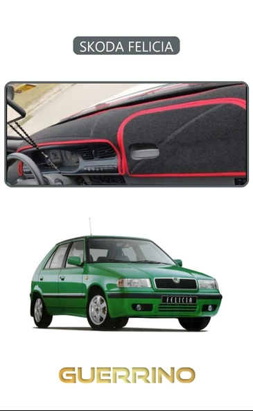 Guerrino  SKODA FELICIATORPİDO KORUMA HALISI GRİ KENAR ürün görseli 1