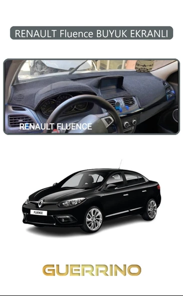 Guerrino  RENAULT Fluence BUYUK EKRANLITORPİDO KORUMA HALISI GRİ KENAR ürün görseli 1